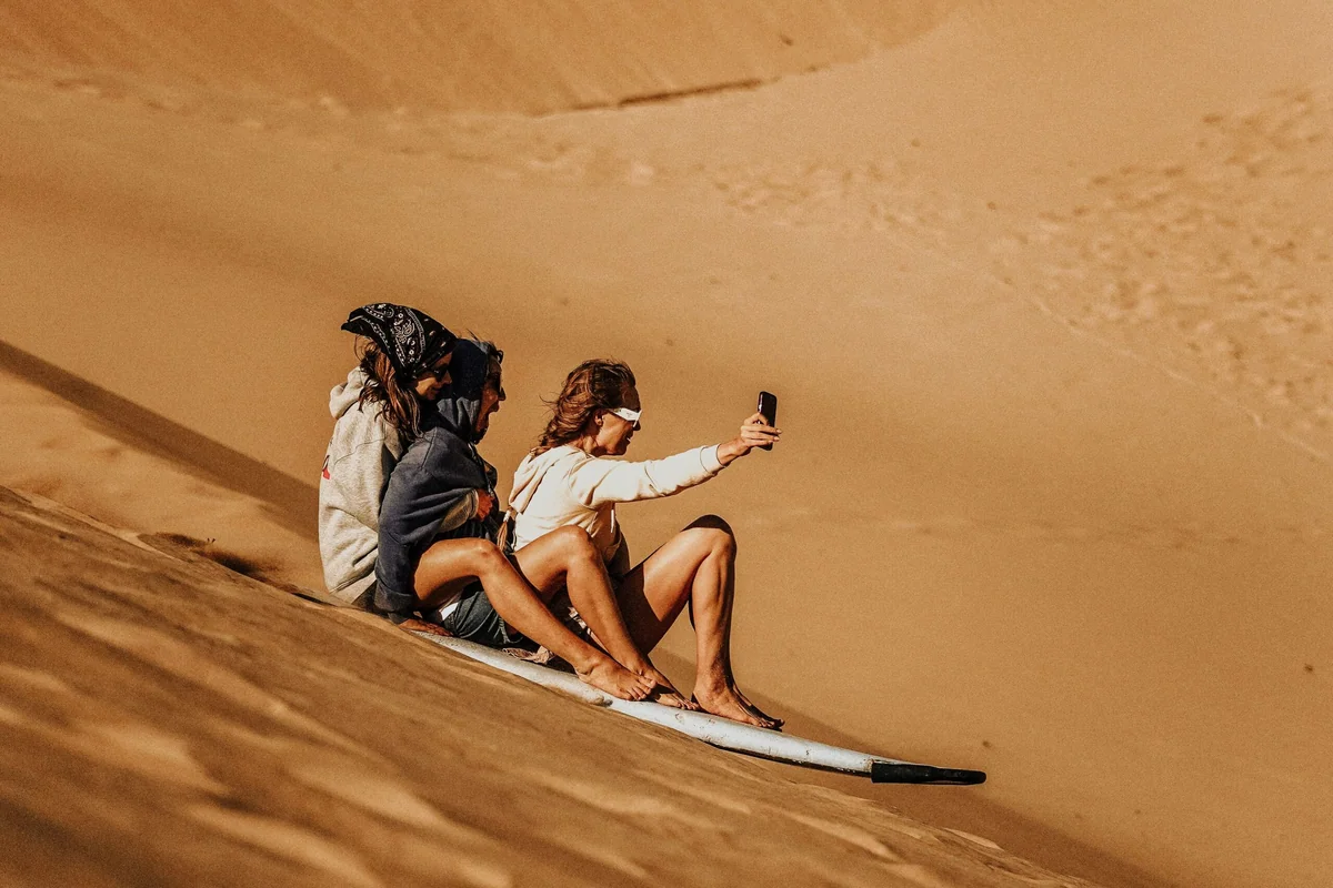 Sandboarding excursion near Agadir