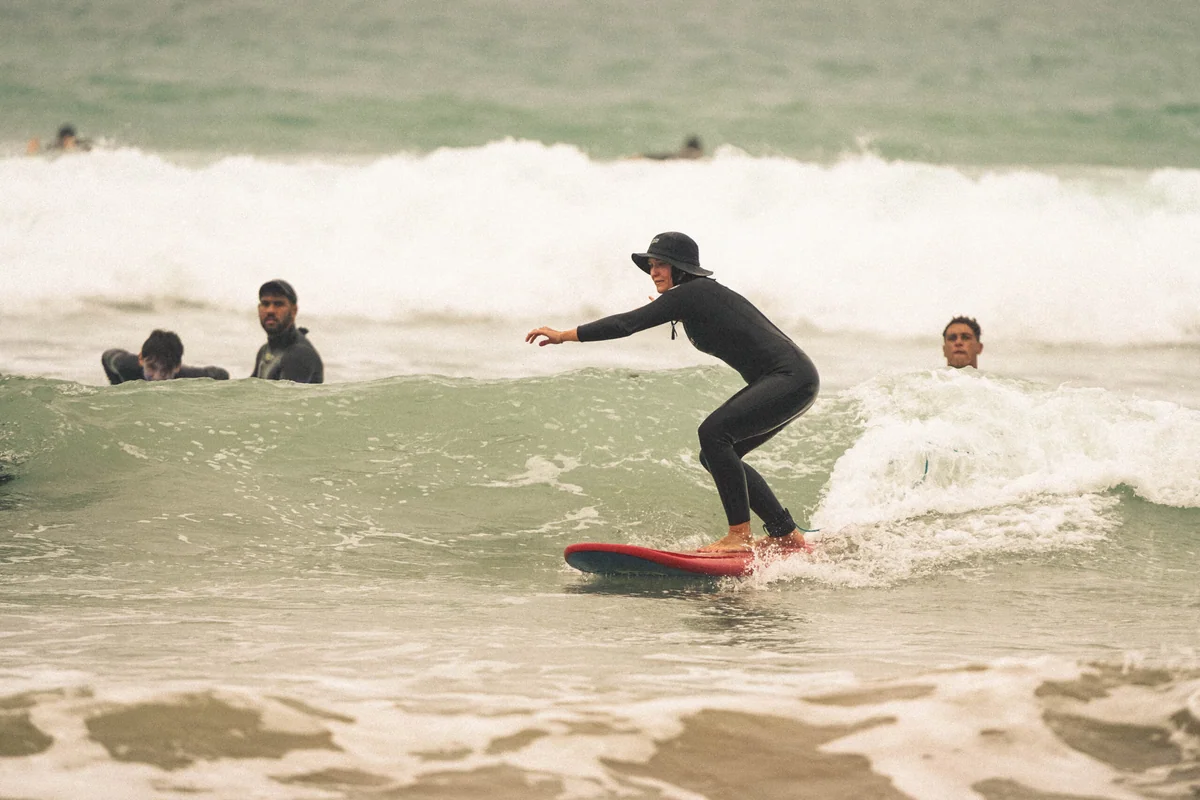 Intermediate surf lesson in Agadir