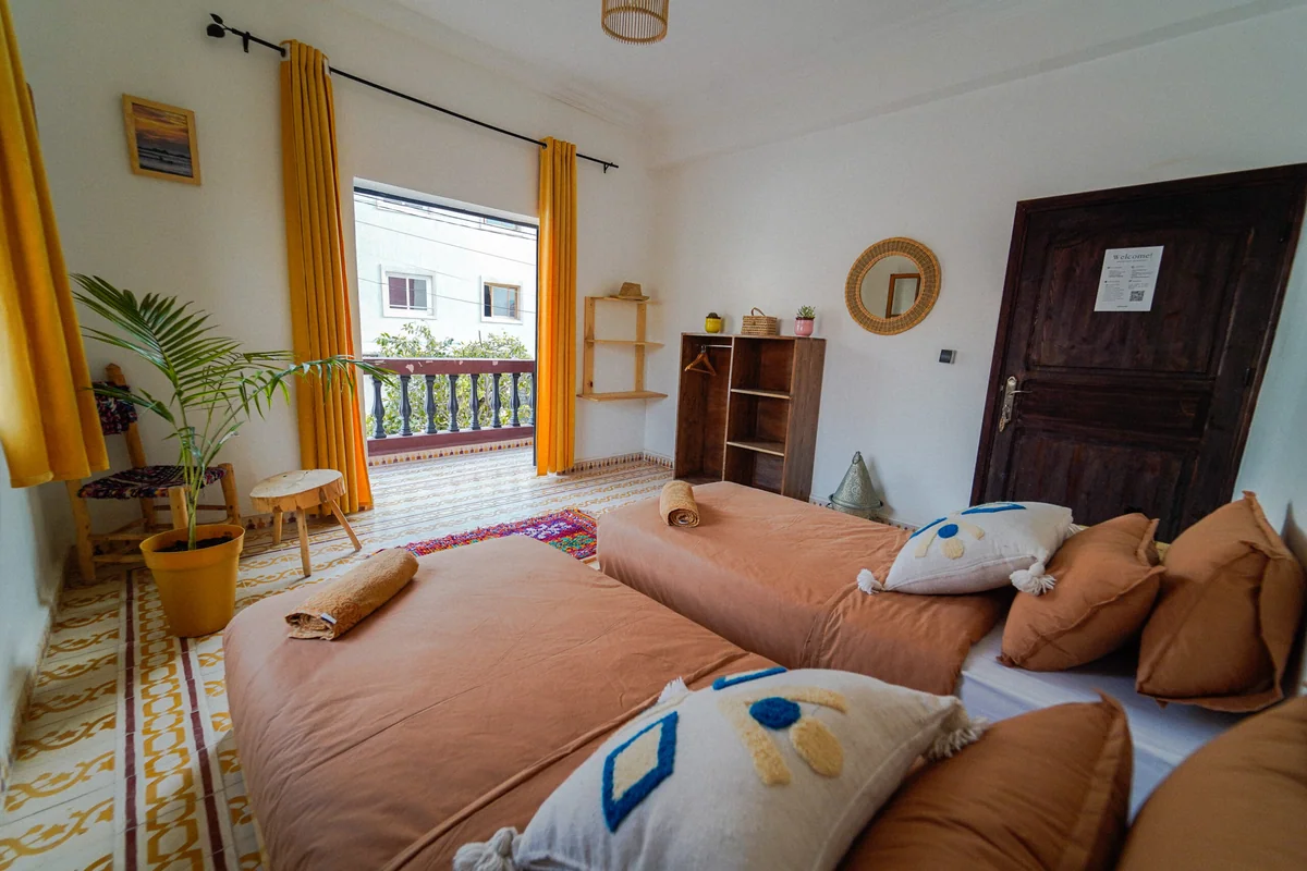 Boilers twin room at Darna