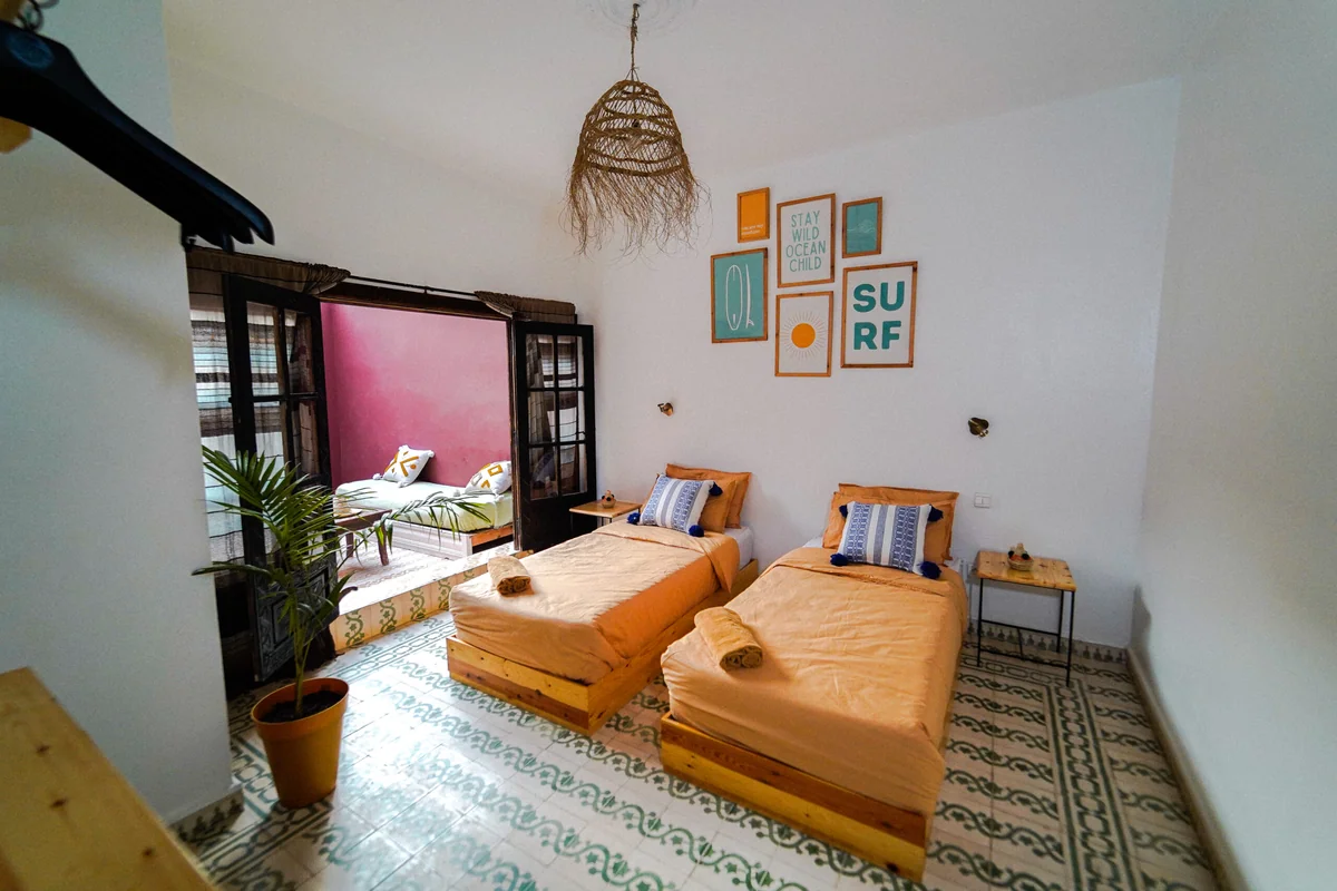 Hash Point twin room at Darna