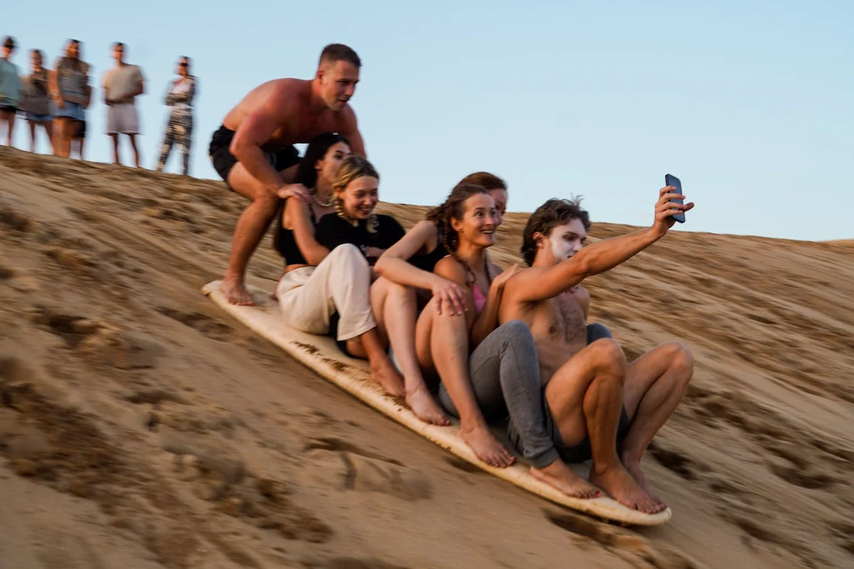 Sandboarding excursion near Agadir