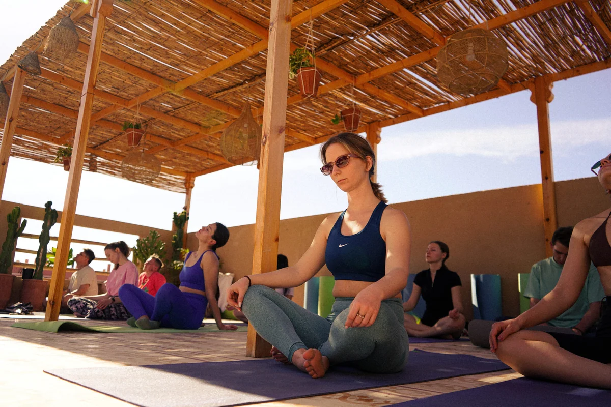 Yoga classes at Darna Surf Morocco