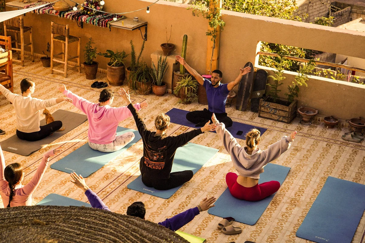 Yoga at Darna Surf